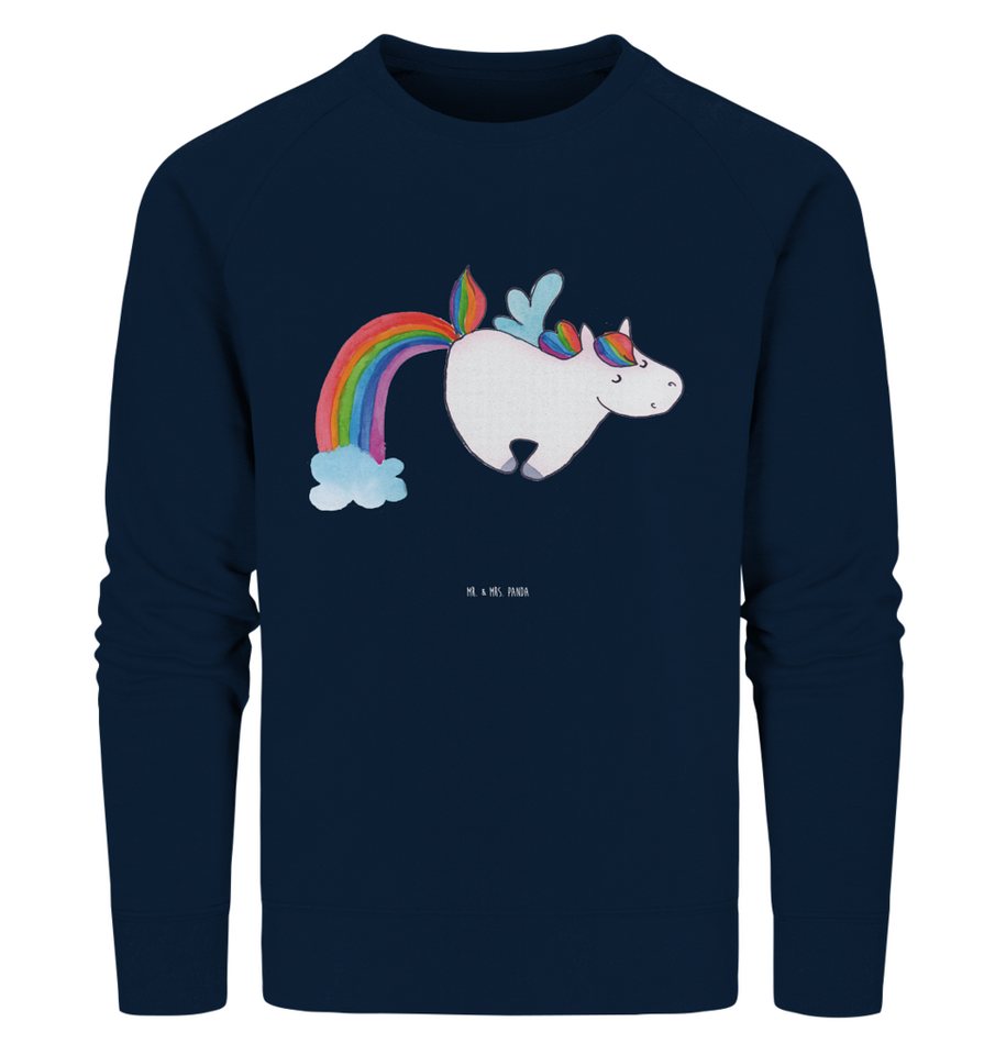 Mr. & Mrs. Panda Longpullover Größe XL Einhorn Fliegendes Pferd - French Na günstig online kaufen