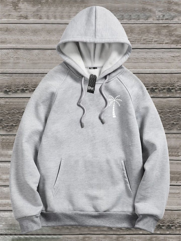 RMK Hoodie Herren Pullover Basic Kapuze Pulli Kapuzenpullover Seitentaschen günstig online kaufen