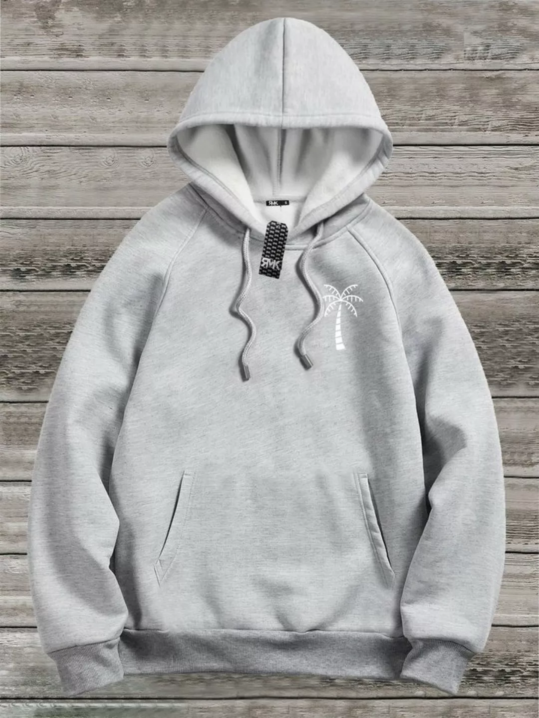 RMK Hoodie Herren Pullover Basic Kapuze Pulli Kapuzenpullover Seitentaschen günstig online kaufen