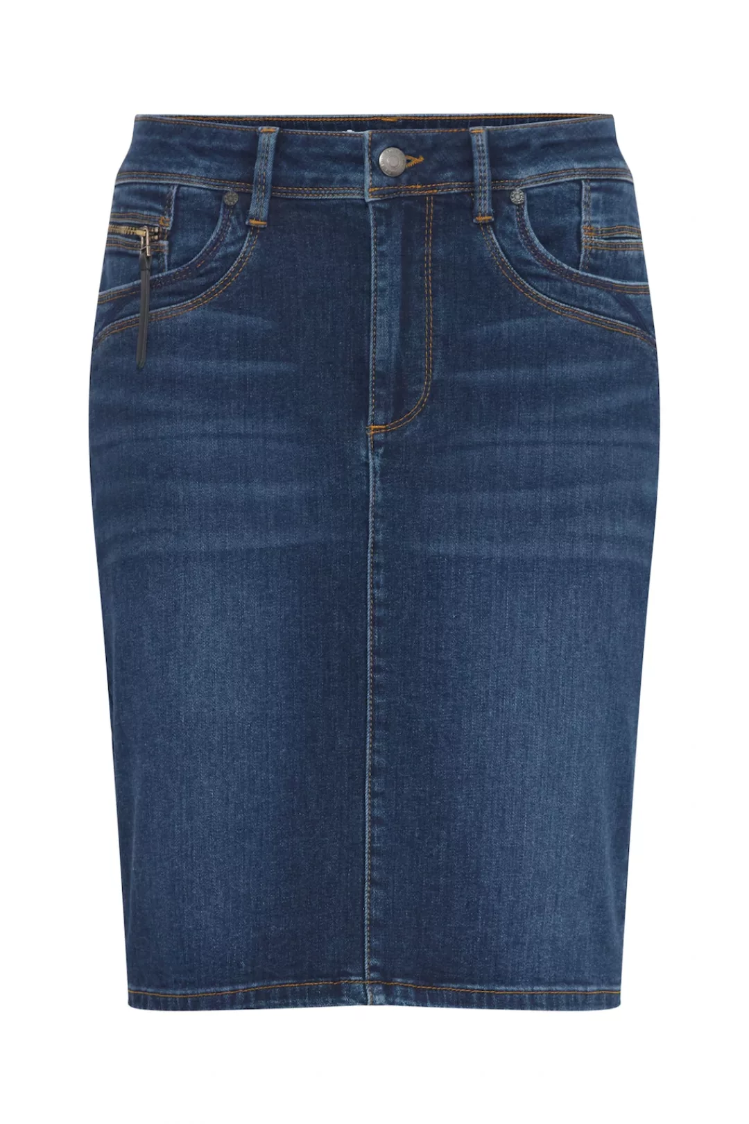 Pulz Jeans Jeansrock "Jeansrock PZKAROLINA HW Skirt" günstig online kaufen