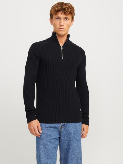 Jack & Jones Troyer "JJPANNEL KNIT HALF ZIP AW24" günstig online kaufen