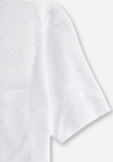 OLYMP Poloshirt "im Hemden-Look mit Leinen", in sommerlicher Casual-Optik günstig online kaufen