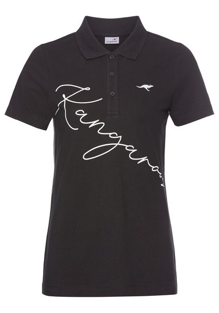 KangaROOS Poloshirt mit großem Logoschriftzug günstig online kaufen