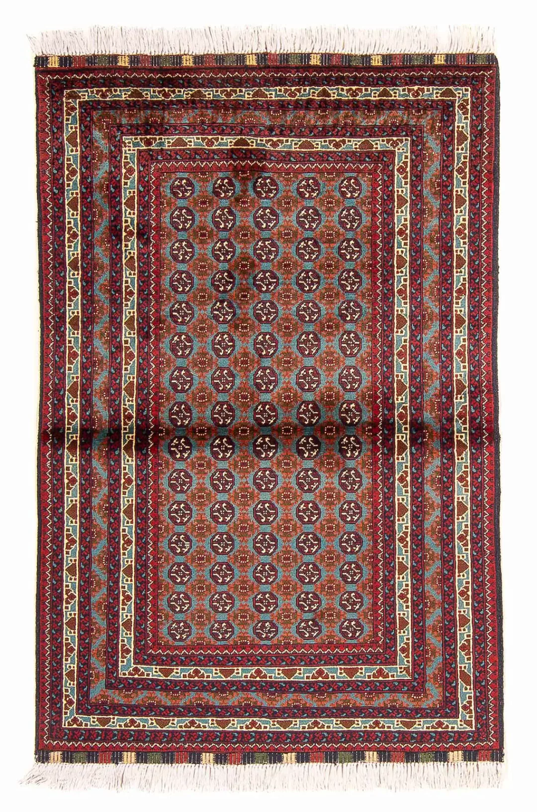 morgenland Orientteppich »Afghan - Buchara - 150 x 100 cm - mehrfarbig«, re günstig online kaufen