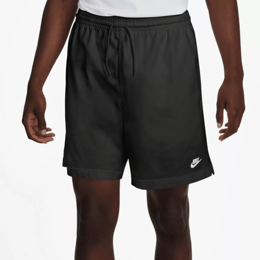 Nike Laufshorts Club Herren-Strick-Shorts - Schwarz/Weiß günstig online kaufen