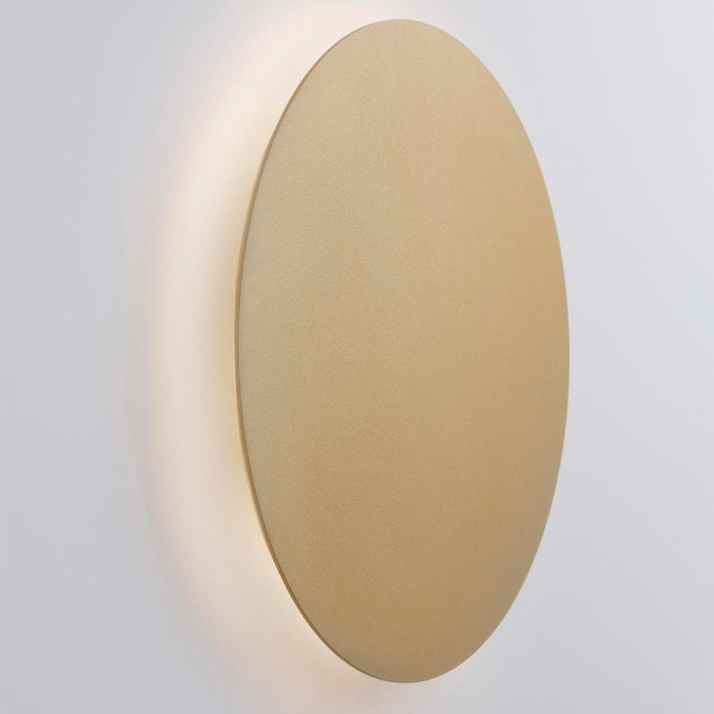 LED Wandleuchte Cyrcle in Gold 22,5W 2300lm günstig online kaufen