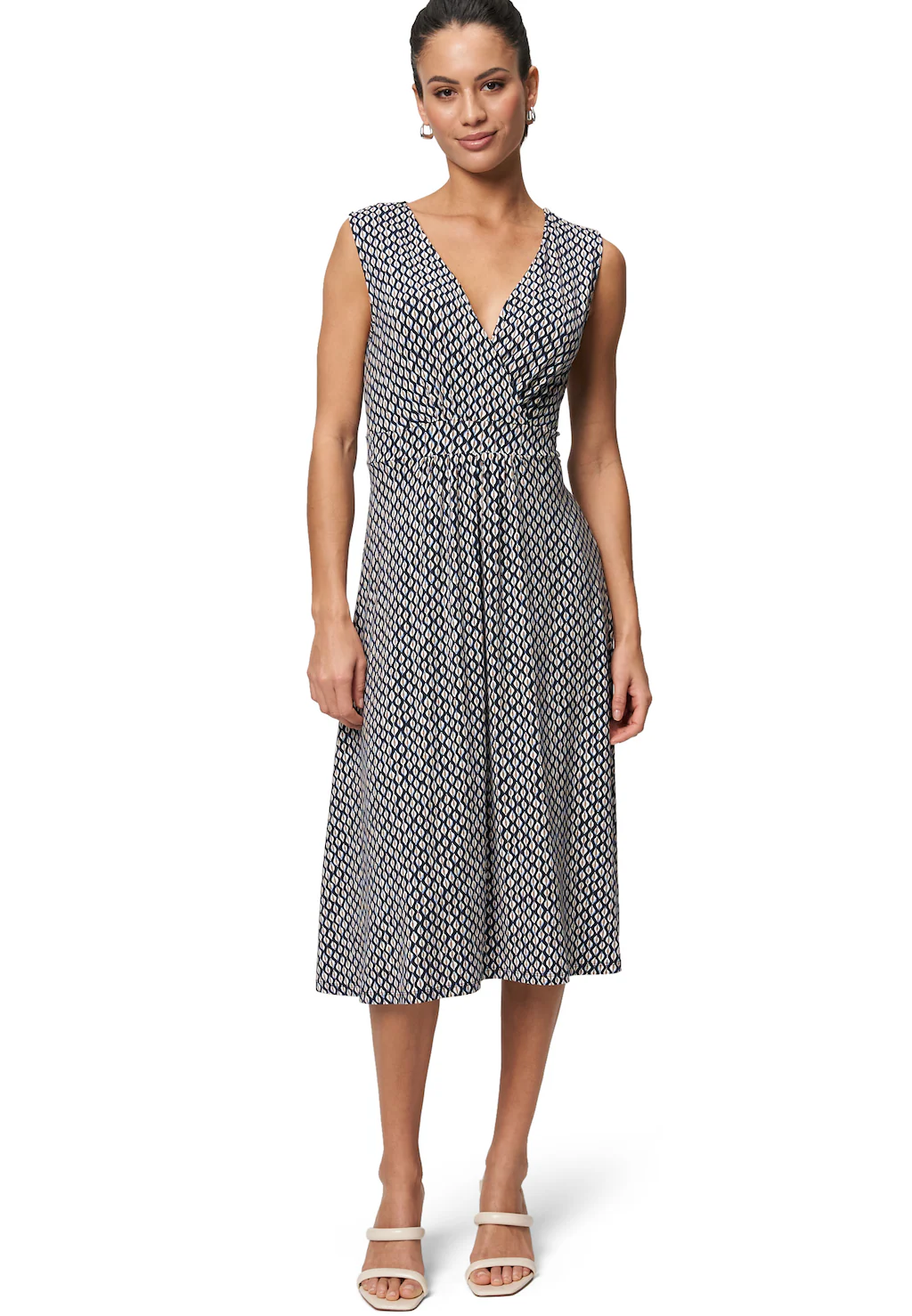 Zero Midikleid "zero Damen Sommerkleid Midikleid mit Wickeloptik", Wickelde günstig online kaufen