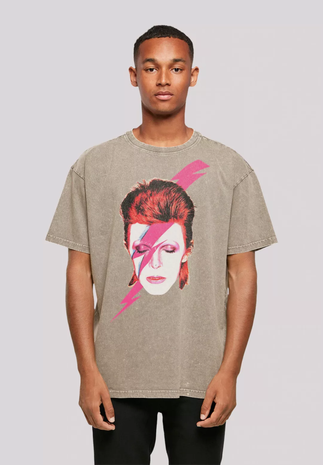 F4NT4STIC T-Shirt "David Bowie Oversize T-Shirt", Print günstig online kaufen