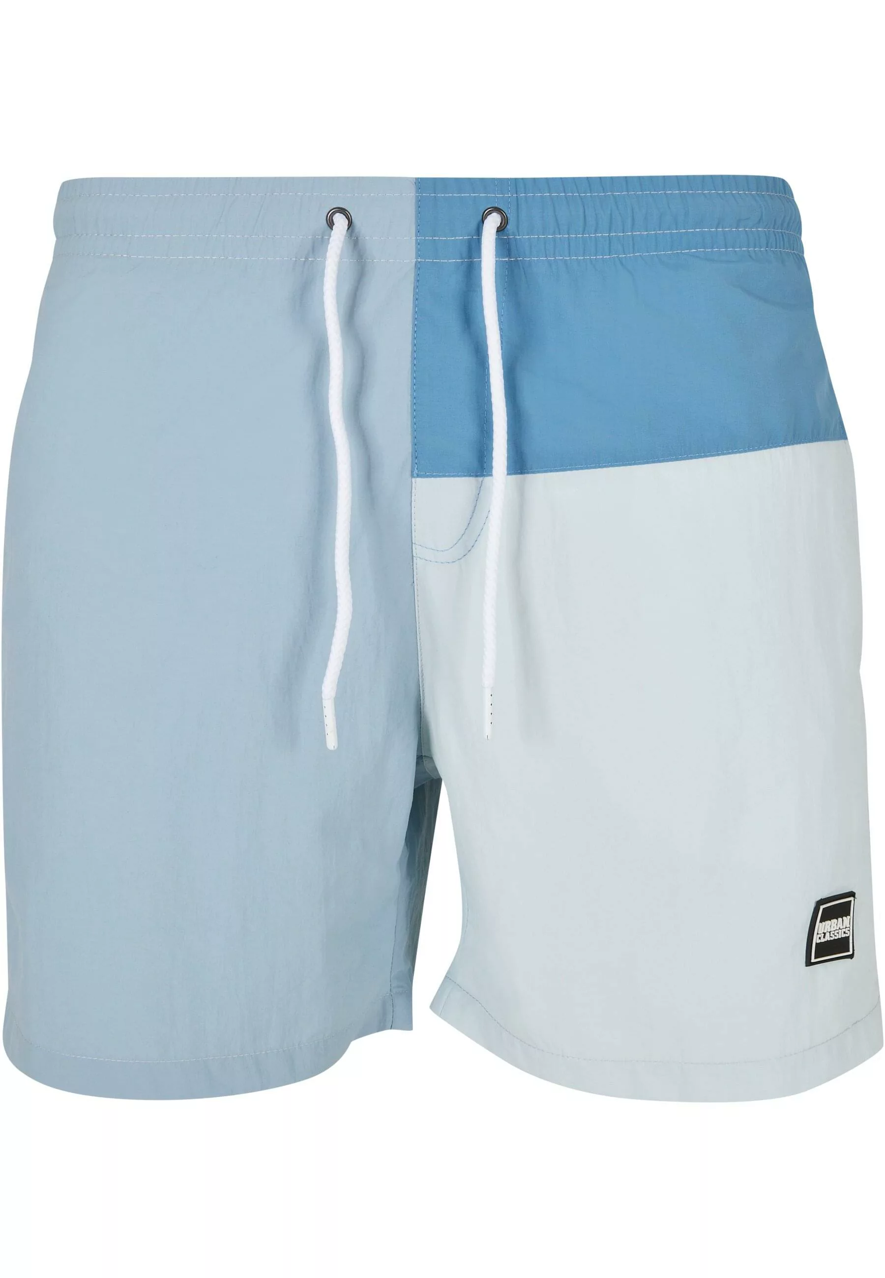 URBAN CLASSICS Badeshorts "Urban Classics Herren 3 Block Swim Shorts" günstig online kaufen