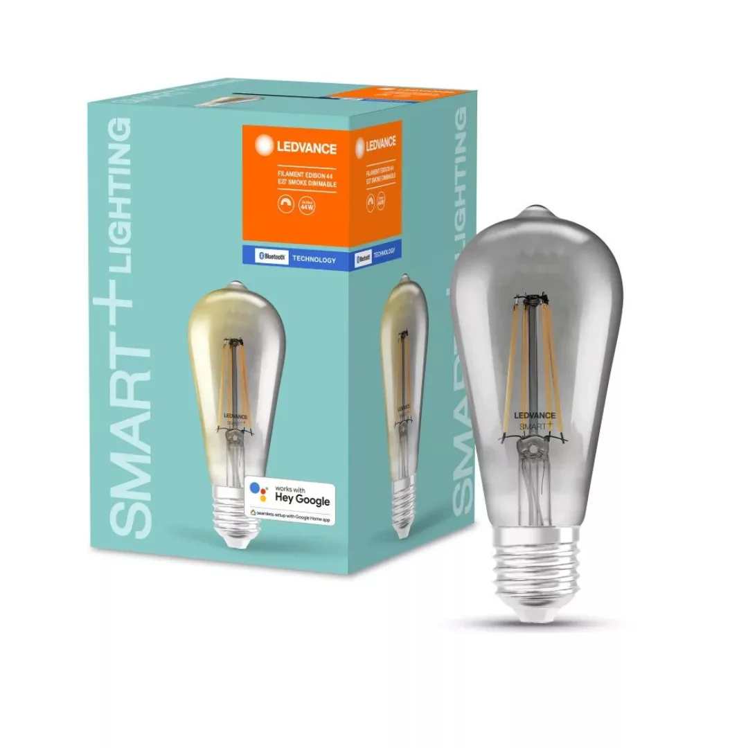 SMART+ Bluetooth LED Leuchtmittel E27 ST64 6W 540lm warmweiß günstig online kaufen