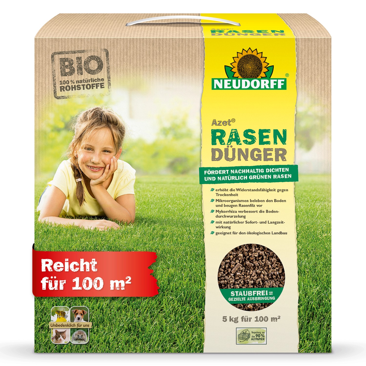 Neudorff Azet Rasen-Dünger 5 kg günstig online kaufen