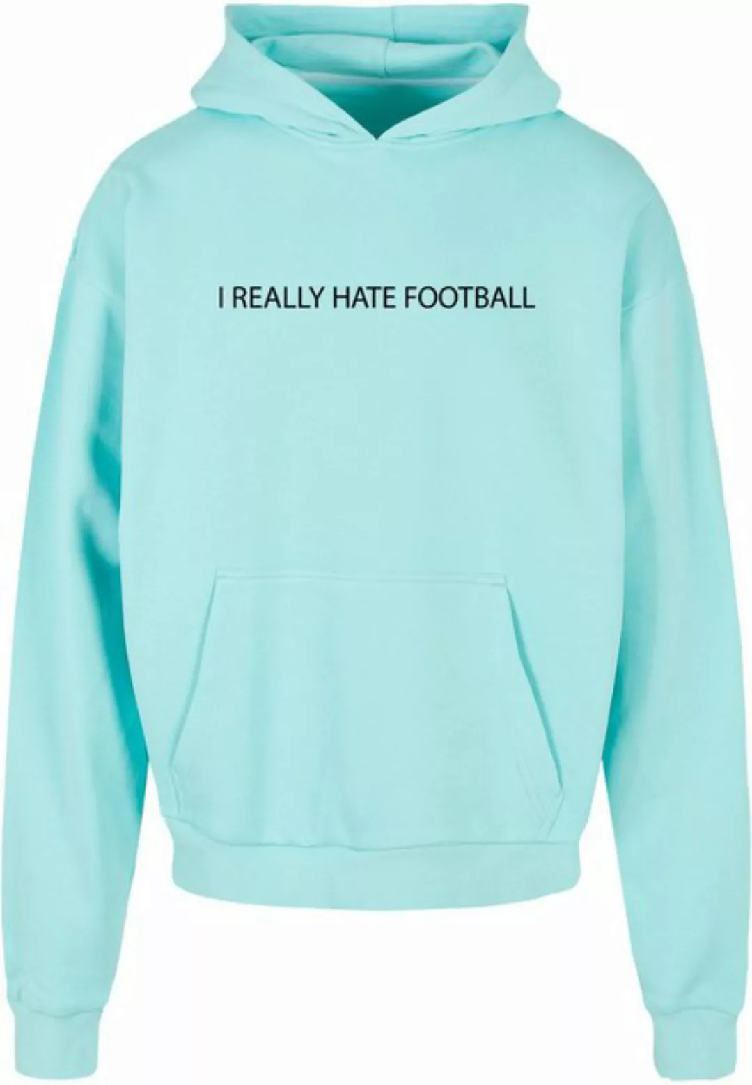 Merchcode Kapuzensweatshirt Merchcode Herren Hate Football Ultra Heavy Hood günstig online kaufen