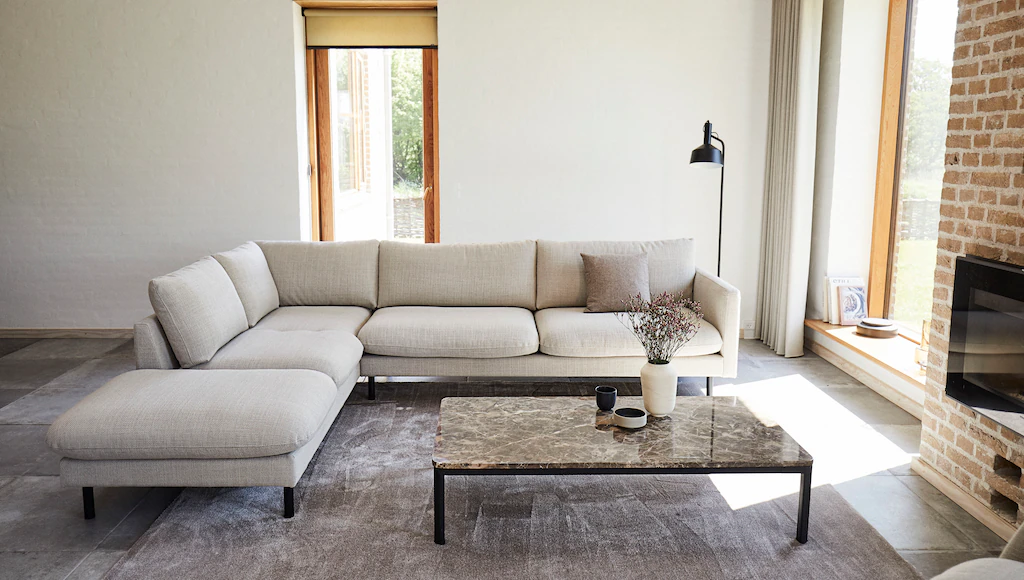 FLEXLUX Ecksofa »Bolzano Designsofa, bequem durch Kaltschaum im Sitz, L-For günstig online kaufen