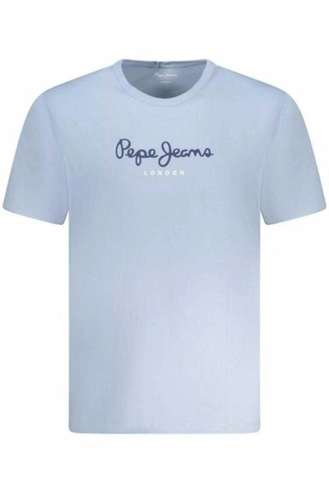 Pepe Jeans T-Shirt Herren Kurzarm T-Shirt Blau, Regular Fit günstig online kaufen