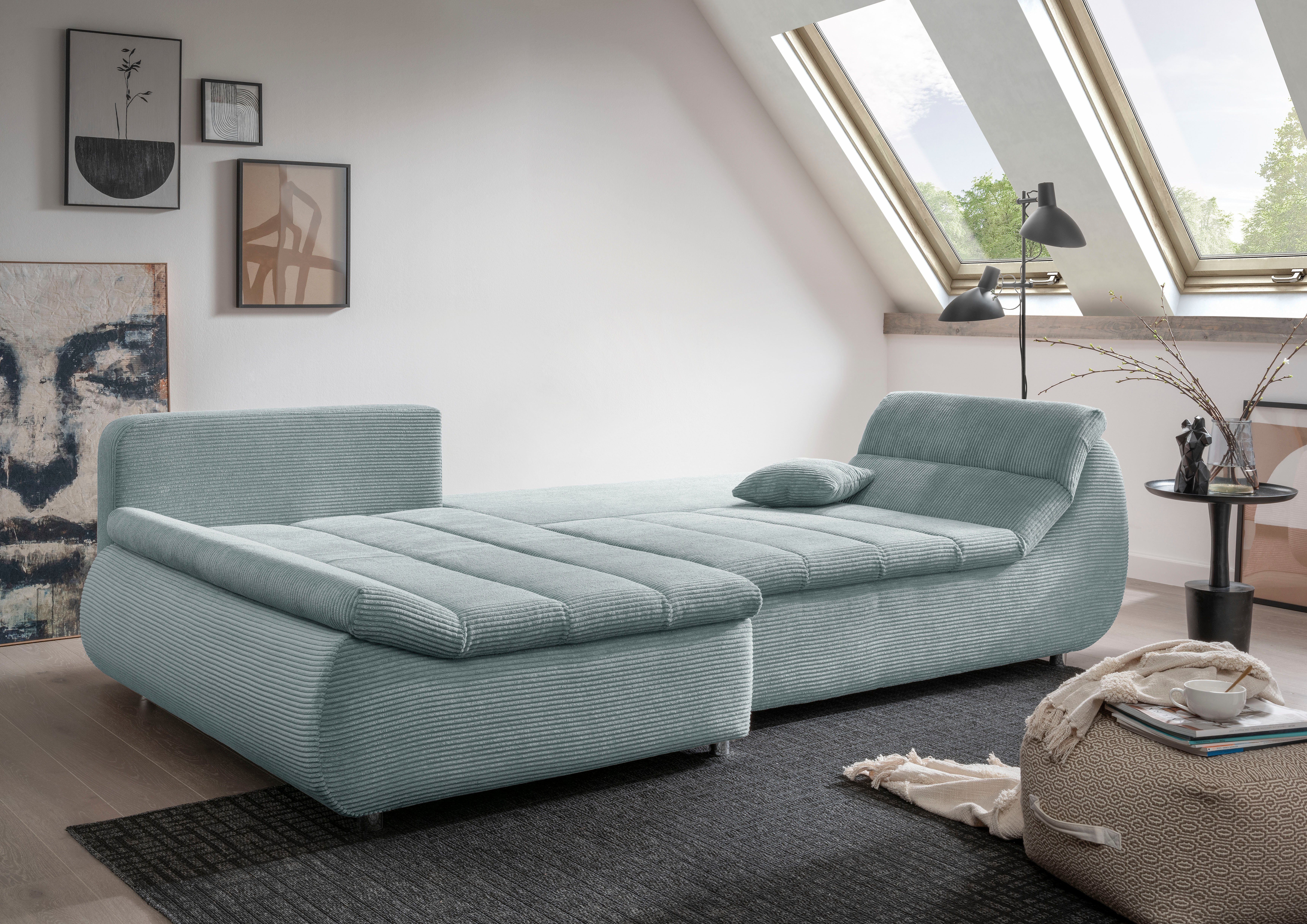 INOSIGN Ecksofa Imola elegant und bequem, günstig online kaufen