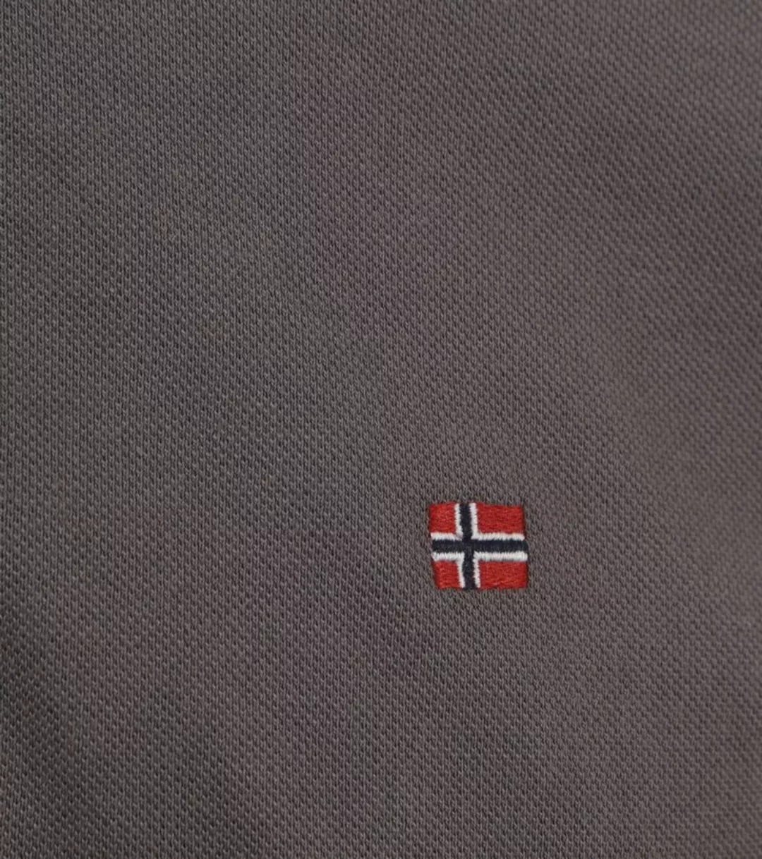 Napapijri Eolanos Poloshirt Grau - Größe M günstig online kaufen