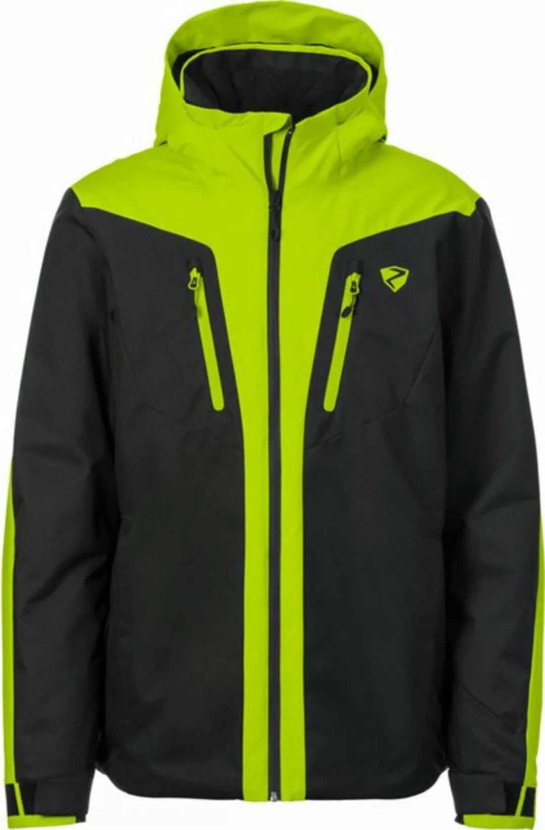 Ziener Anorak PINTER man (jacket ski) BLACK.NEON GREEN günstig online kaufen