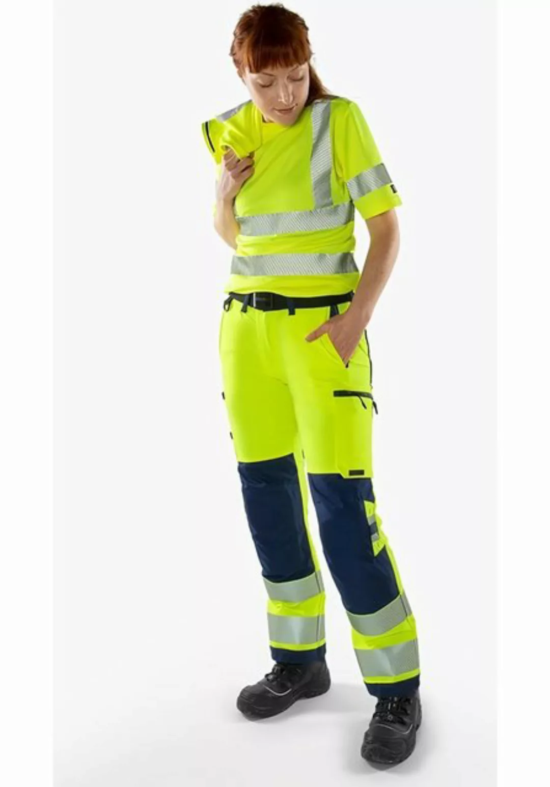 Fristads Warnschutz-Shirt High Vis Jacke Kl. 3 4794 Th günstig online kaufen