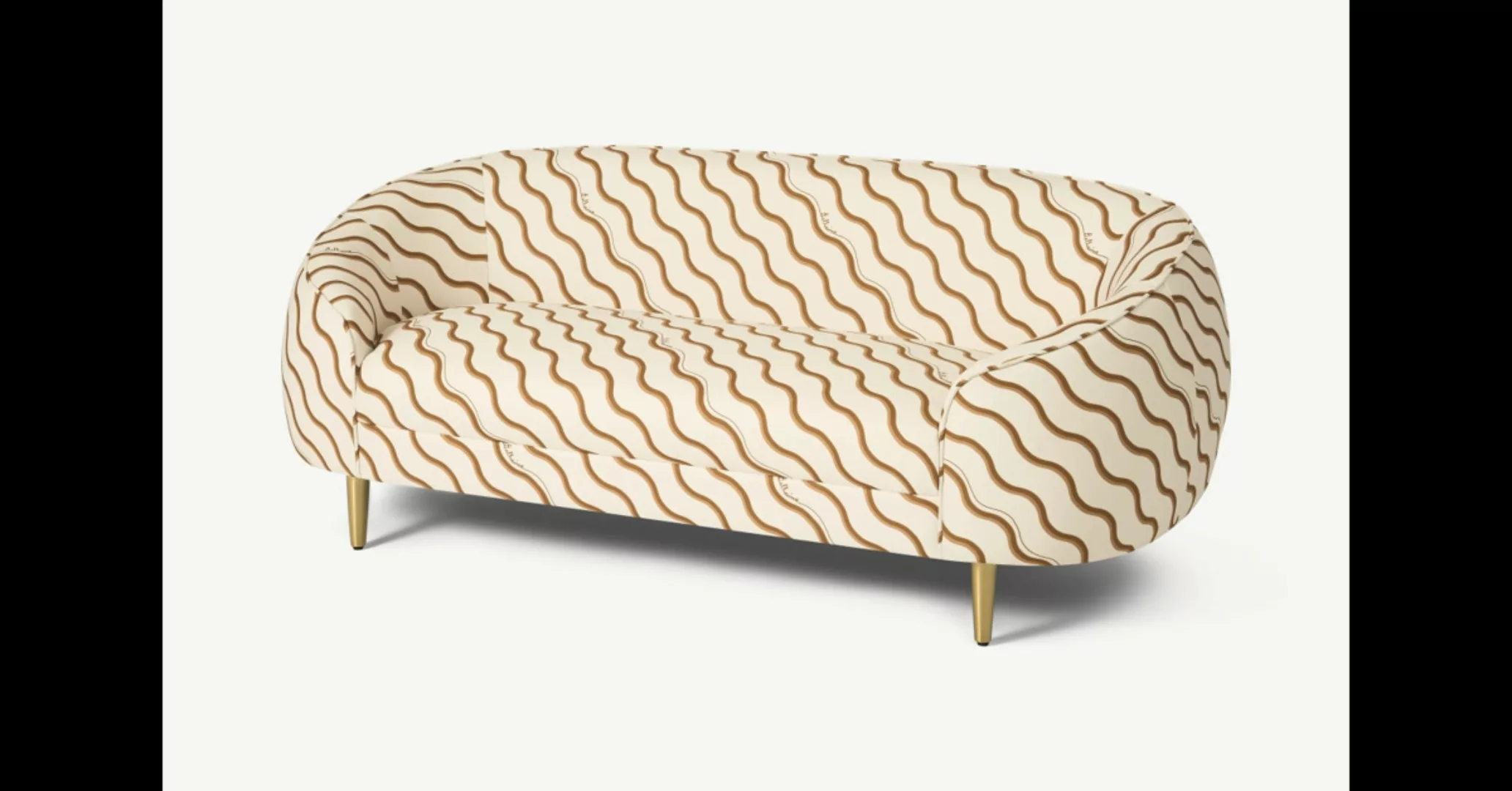 Poodle & Blonde Trudy 2-Sitzer Sofa, Bellisimaprint - MADE.com günstig online kaufen