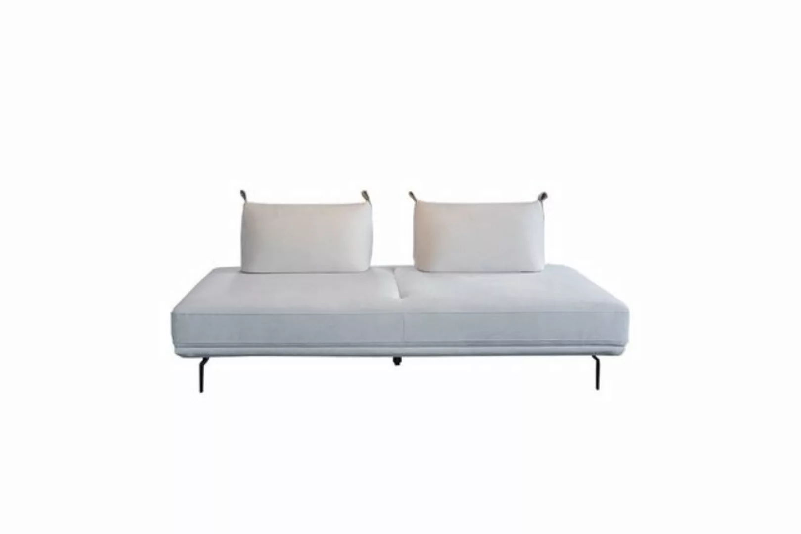 KAWOLA Schlafsofa CANE, Daybed Stoff, mit oder ohne Armlehnkissen, 210x100 günstig online kaufen