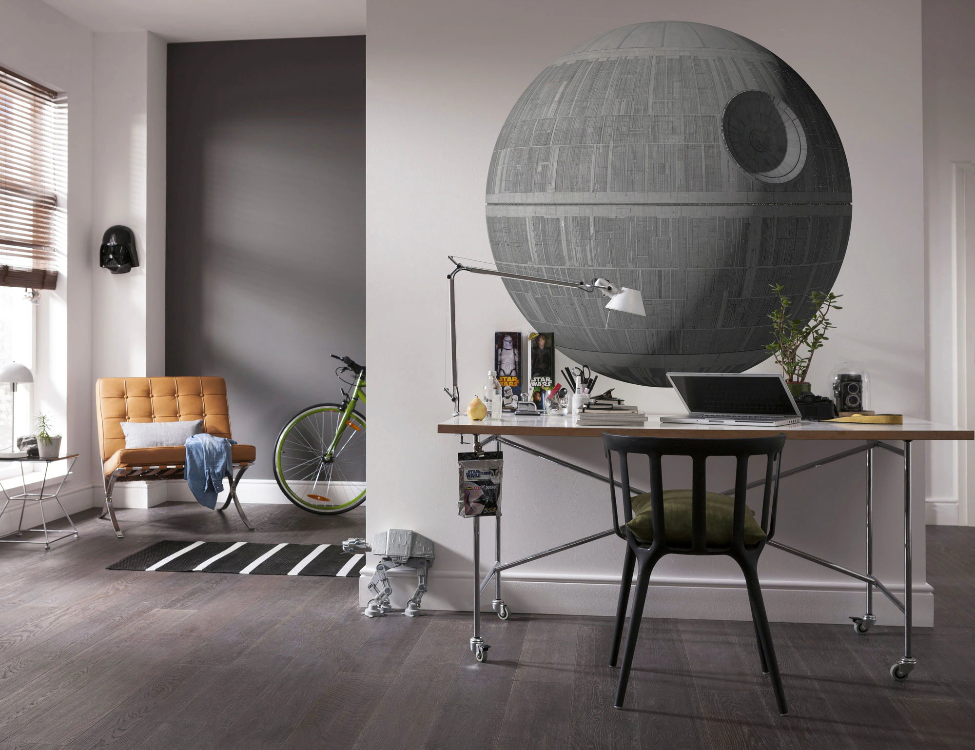 Komar Vliestapete »Selbstklebende Vlies - Star Wars XXL Death Star - Größe günstig online kaufen