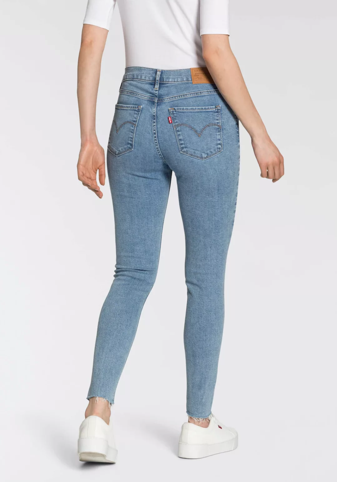 Levi's® Skinny-fit-Jeans 720 High Rise High Waist mit offenem Saum günstig online kaufen