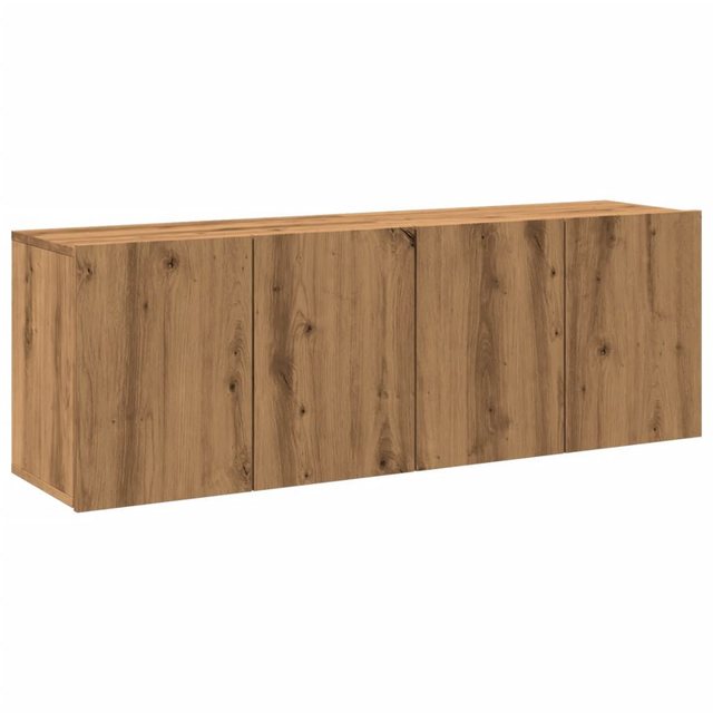 vidaXL Hängeschrank Sideboard Wandschränke 2 Stk Artisan-Eiche 60x30x41 cm günstig online kaufen