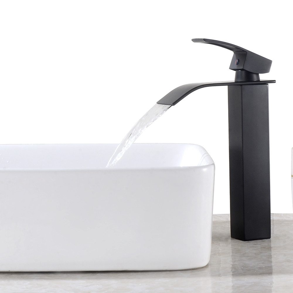 Auralum Max Waschtischarmatur Wasserfall Wasserhahn Waschbecken günstig online kaufen