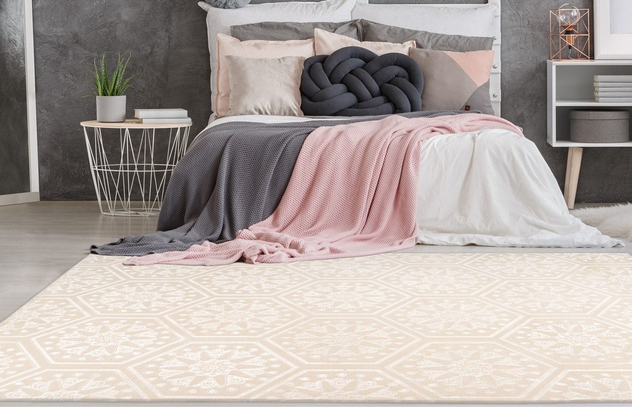 calo-deluxe Teppich »Latemar 300«, rechteckig, 7 mm Höhe, weiche Fell Hapti günstig online kaufen