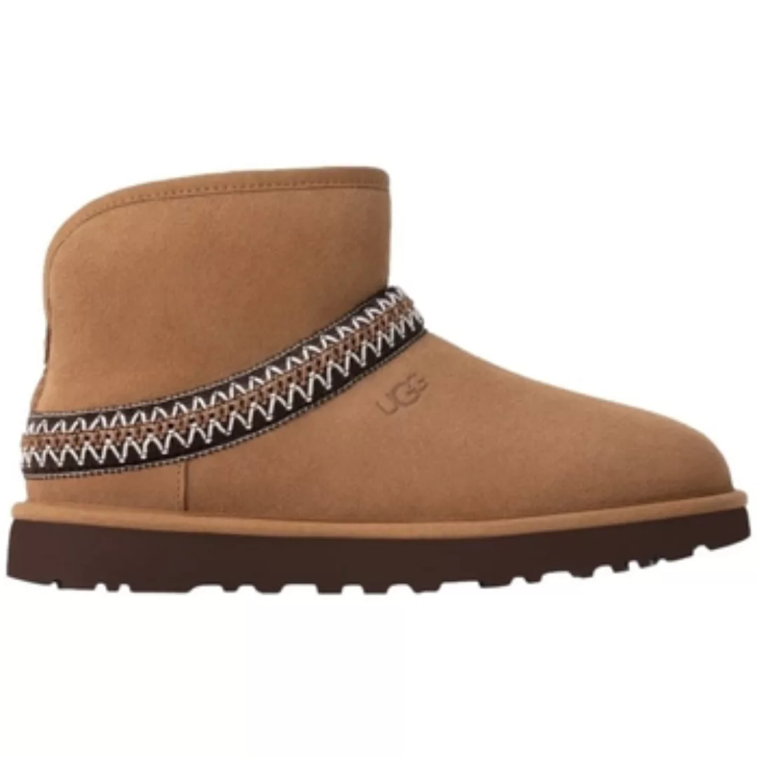 UGG  Stiefel Classic Ultra Mini Crescent Boots - Chestnut günstig online kaufen