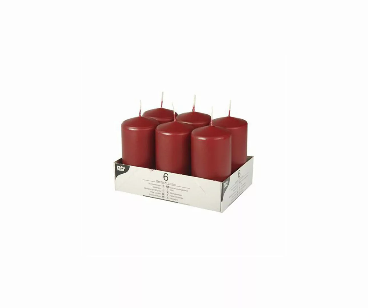 PAPSTAR Stumpenkerze, Stumpenkerzen Ø 60mm / günstig online kaufen