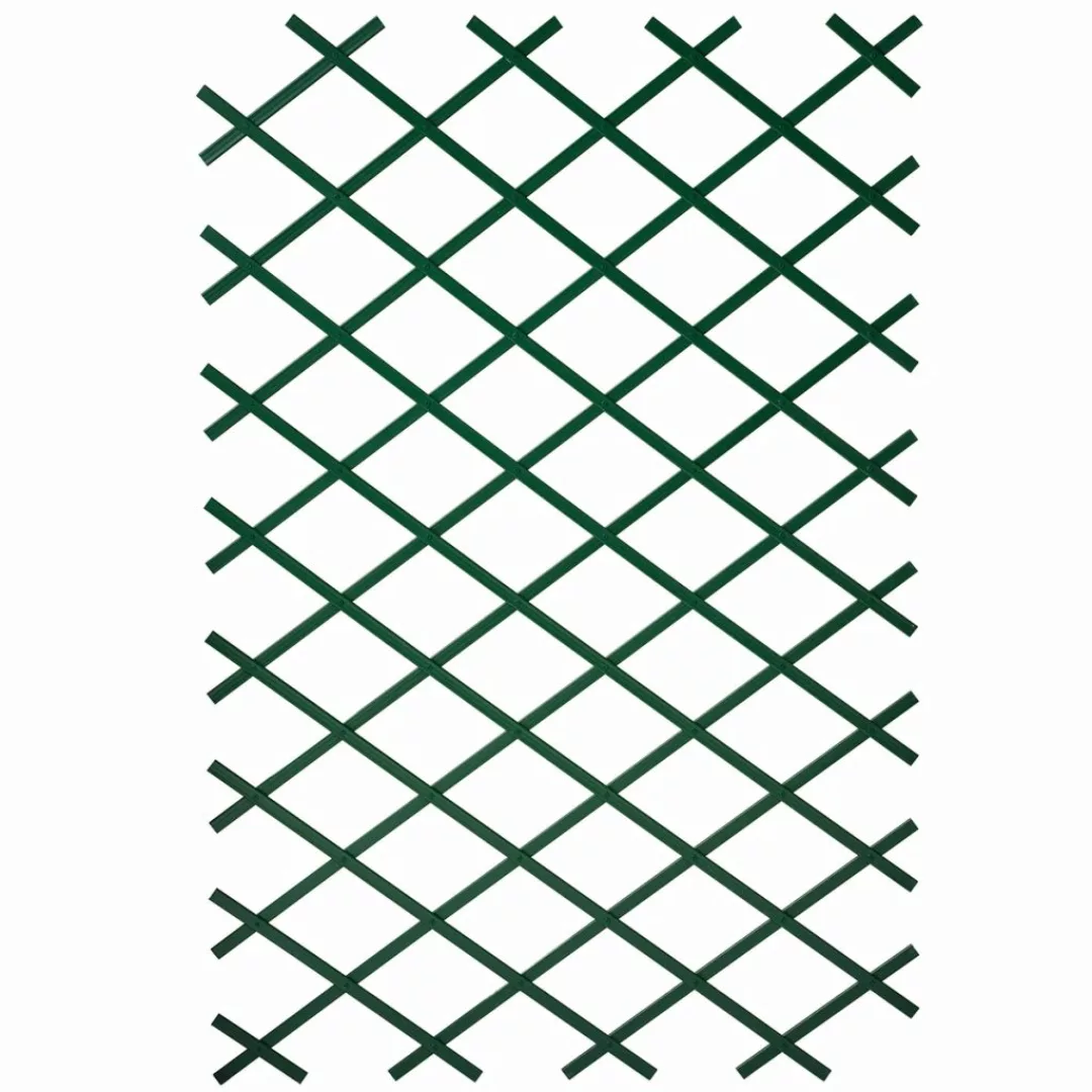 Nature Garten-rankgitter 100x200 Cm Pvc Grün 6040704 günstig online kaufen