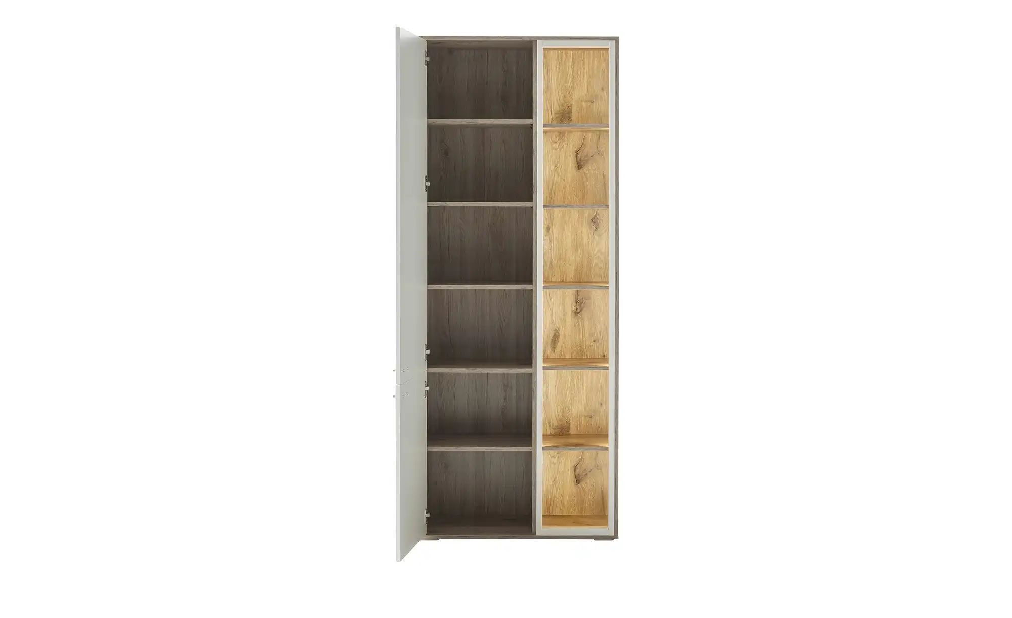 uno Kombi-Vitrine  Santerno ¦ holzfarben ¦ Maße (cm): B: 78 H: 197 T: 37.0 günstig online kaufen