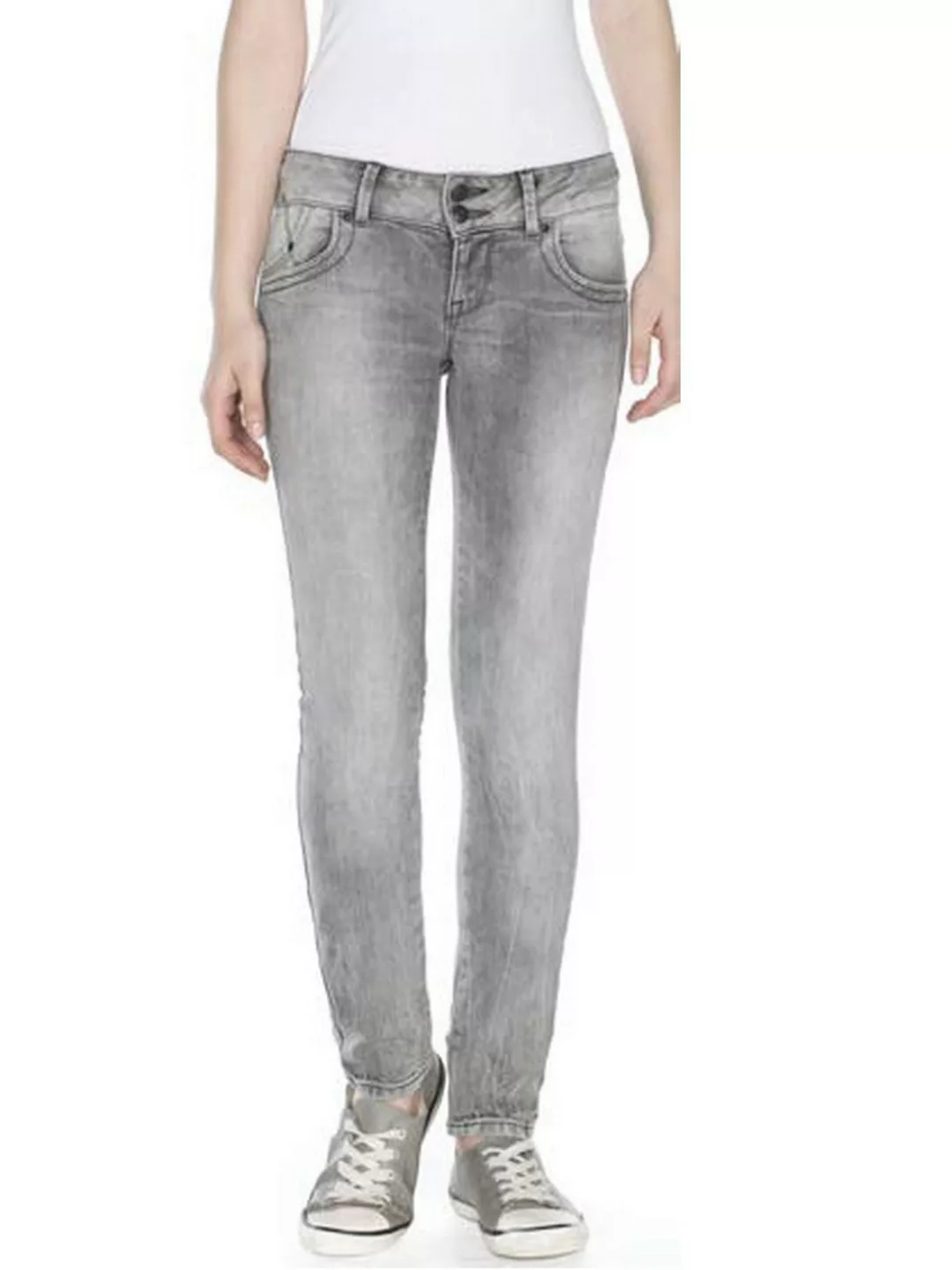 LTB Damen Jeans Molly - Slim Fit - Wolf Grey günstig online kaufen