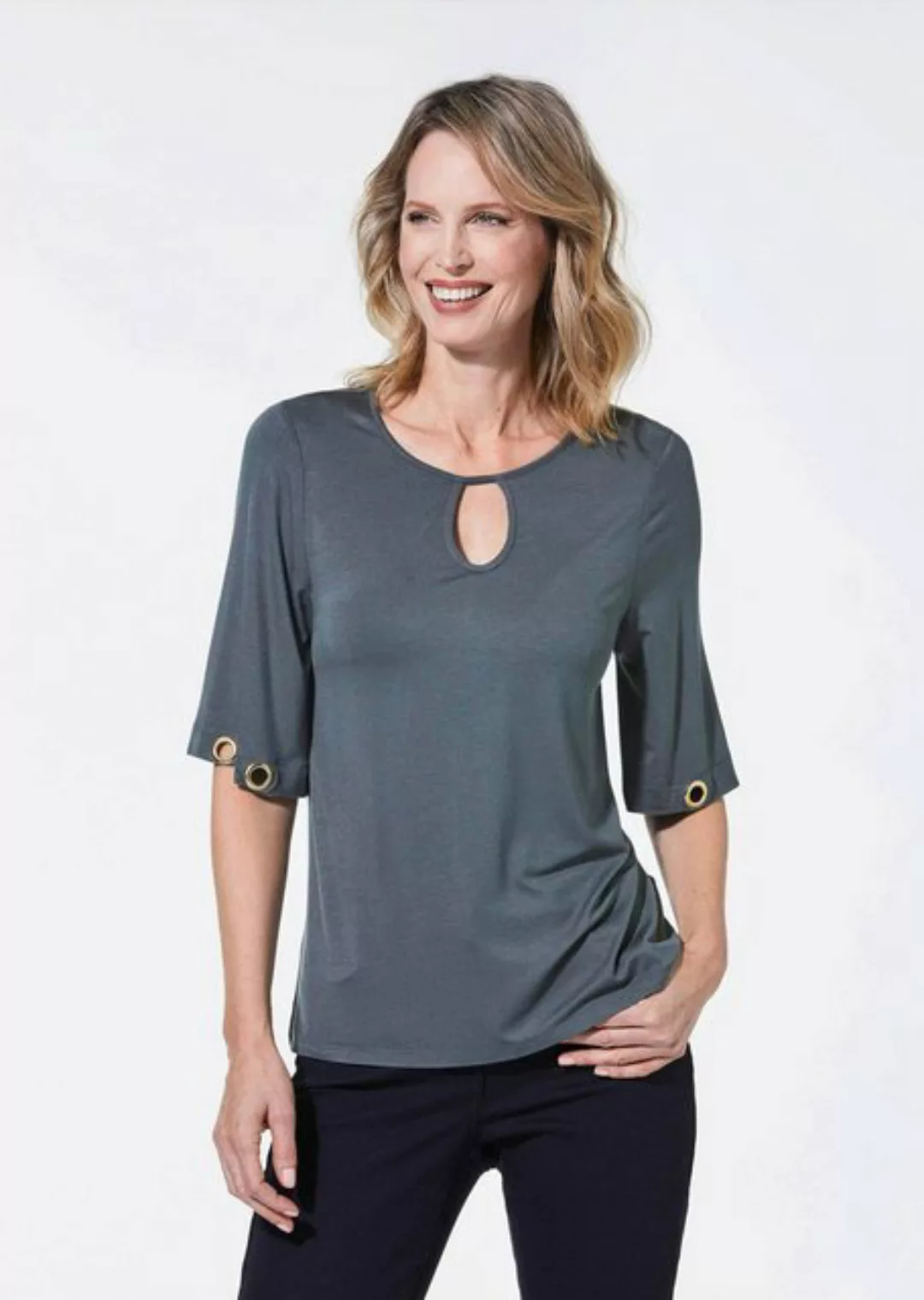 cable & gauge T-Shirt Elegantes Shirt günstig online kaufen