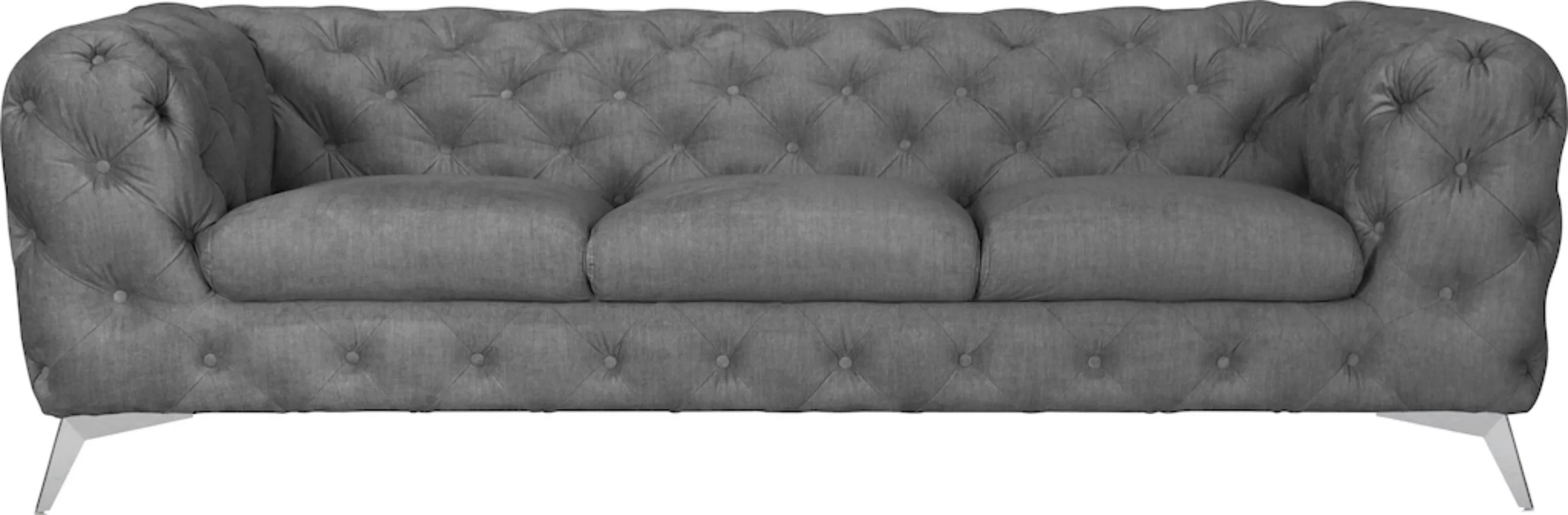 Leonique Chesterfield-Sofa "Glynis", aufwändige Knopfheftung, moderne Chest günstig online kaufen