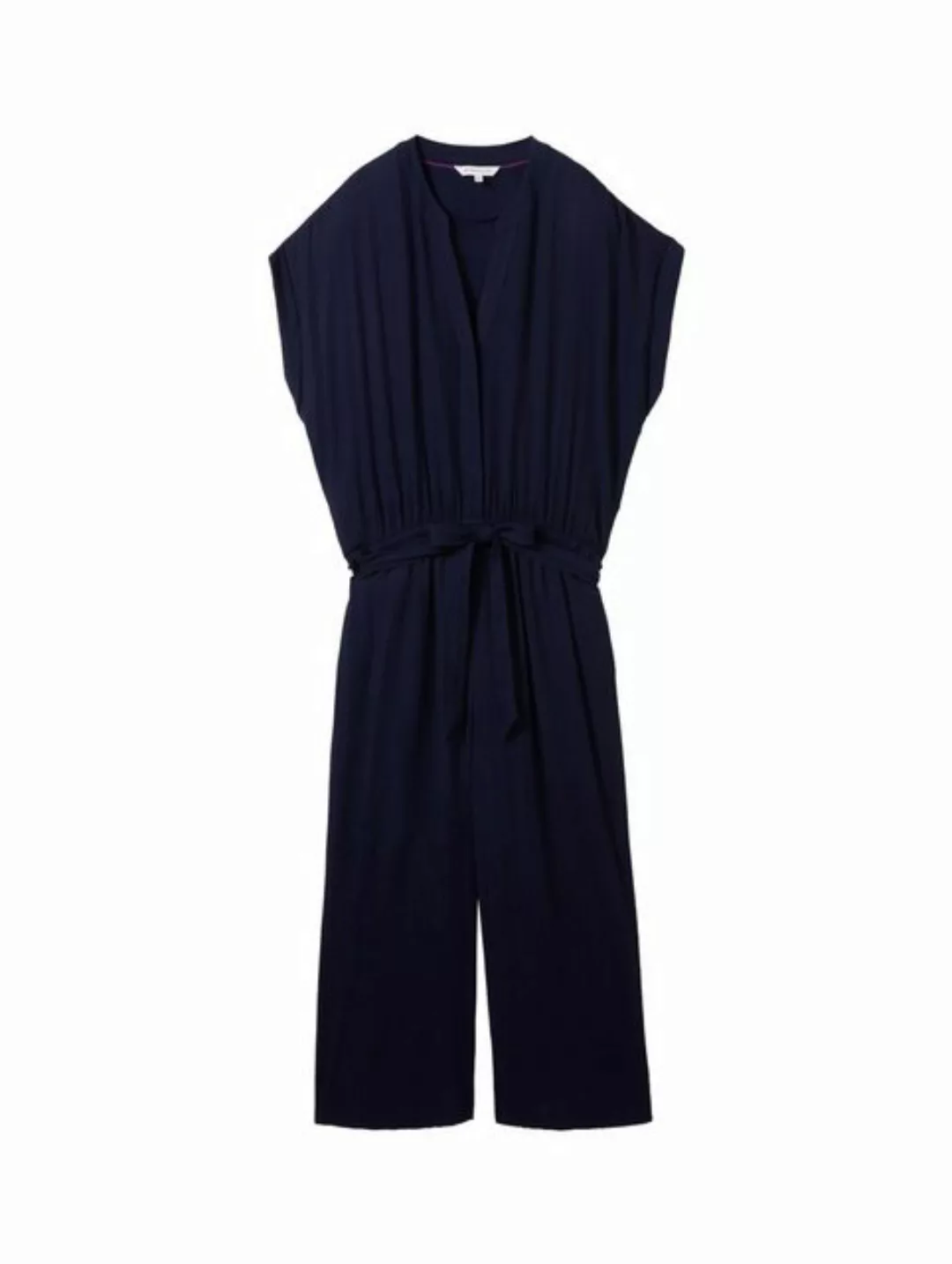 TOM TAILOR Blusenkleid overall solid crinkl günstig online kaufen
