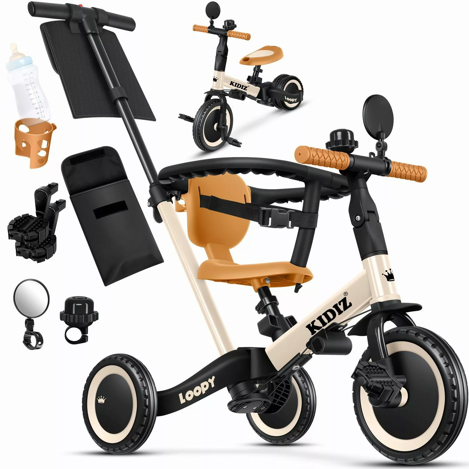 KIDIZ Laufrad, 6in1 Dreirad Loopy Laufräder günstig online kaufen