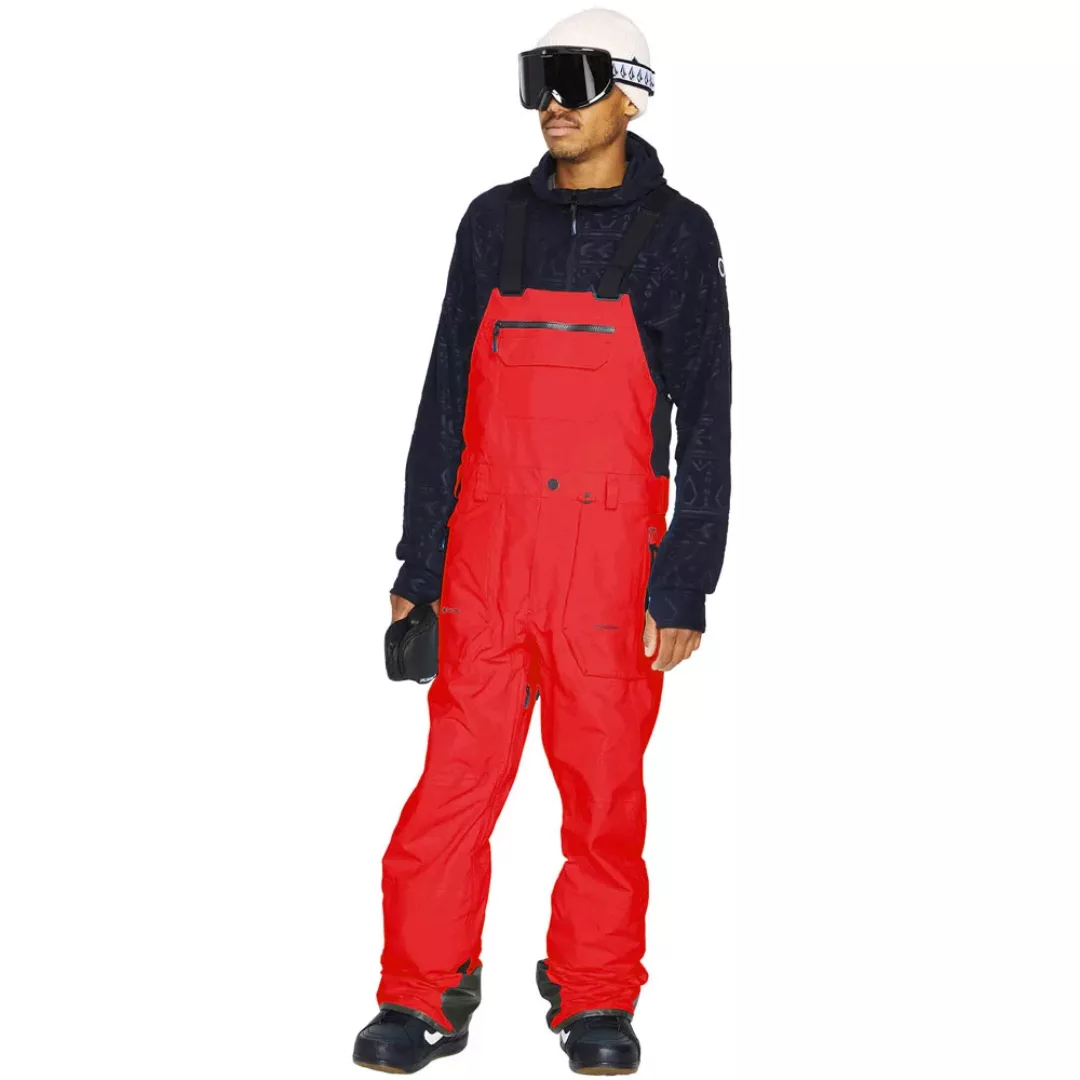 Volcom Rain Gore Tex Bib Overall Red günstig online kaufen