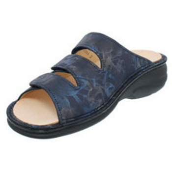 Finn Comfort  Pantoffeln Komfort Sandalen für Damen in blau günstig online kaufen