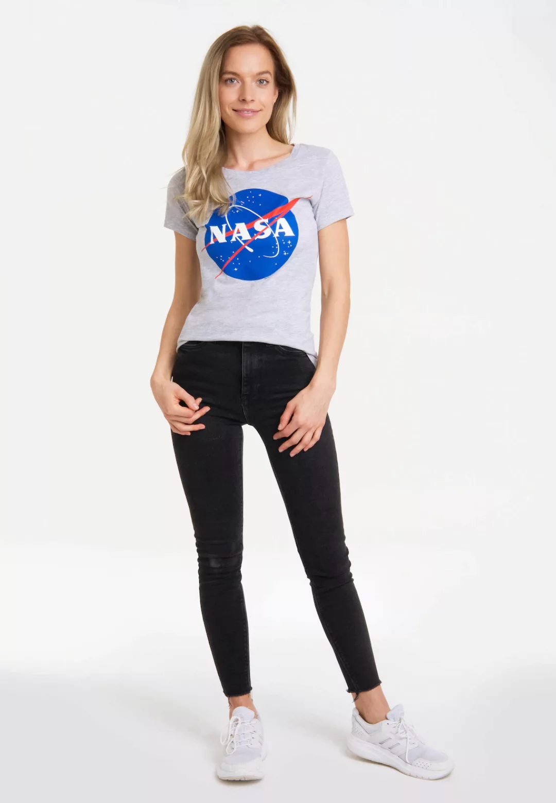 LOGOSHIRT T-Shirt "NASA", mit lizenziertem Print günstig online kaufen