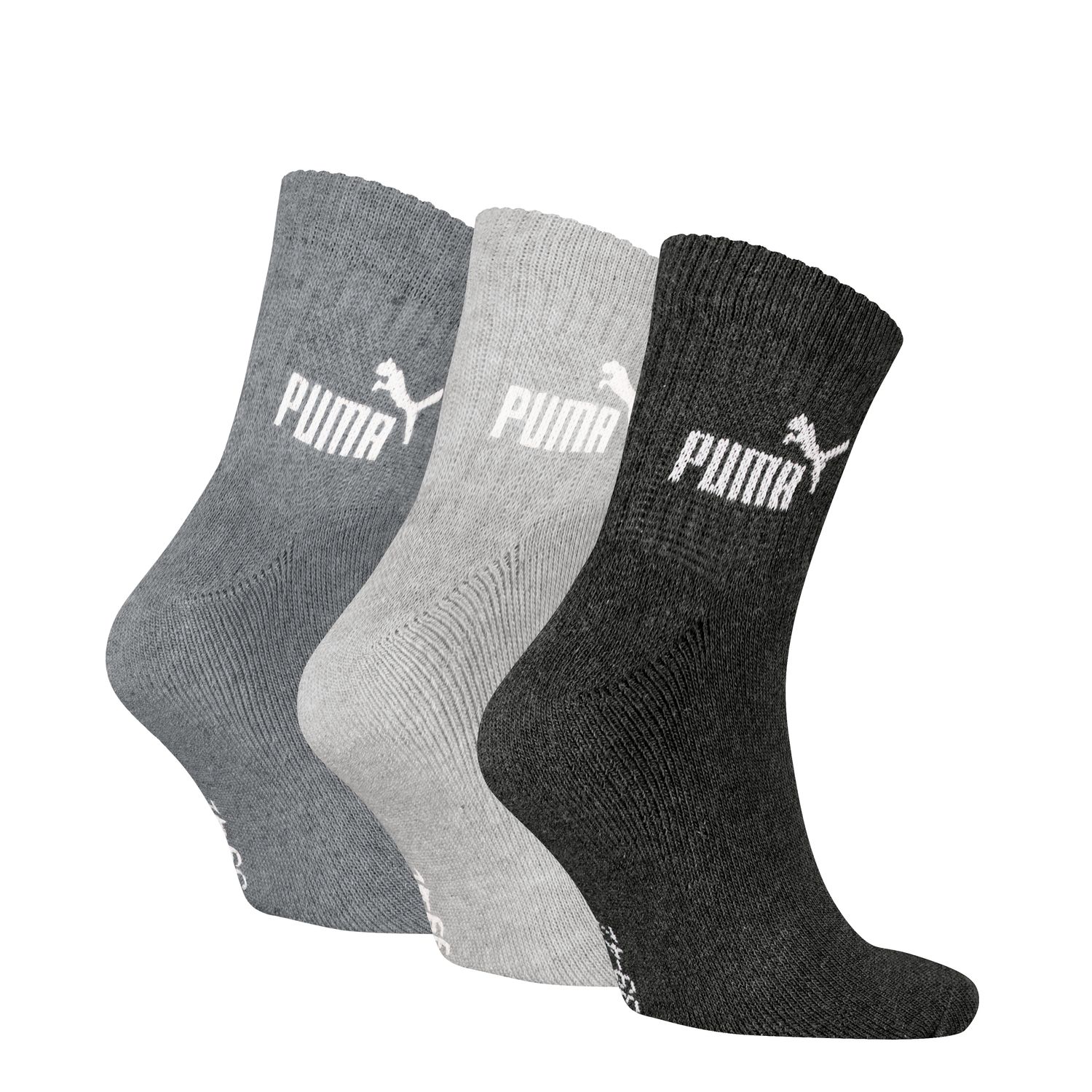 PUMA Unisex Sport Socken ELEMENTS UNISEX SHORT CREW 3er Pack günstig online kaufen