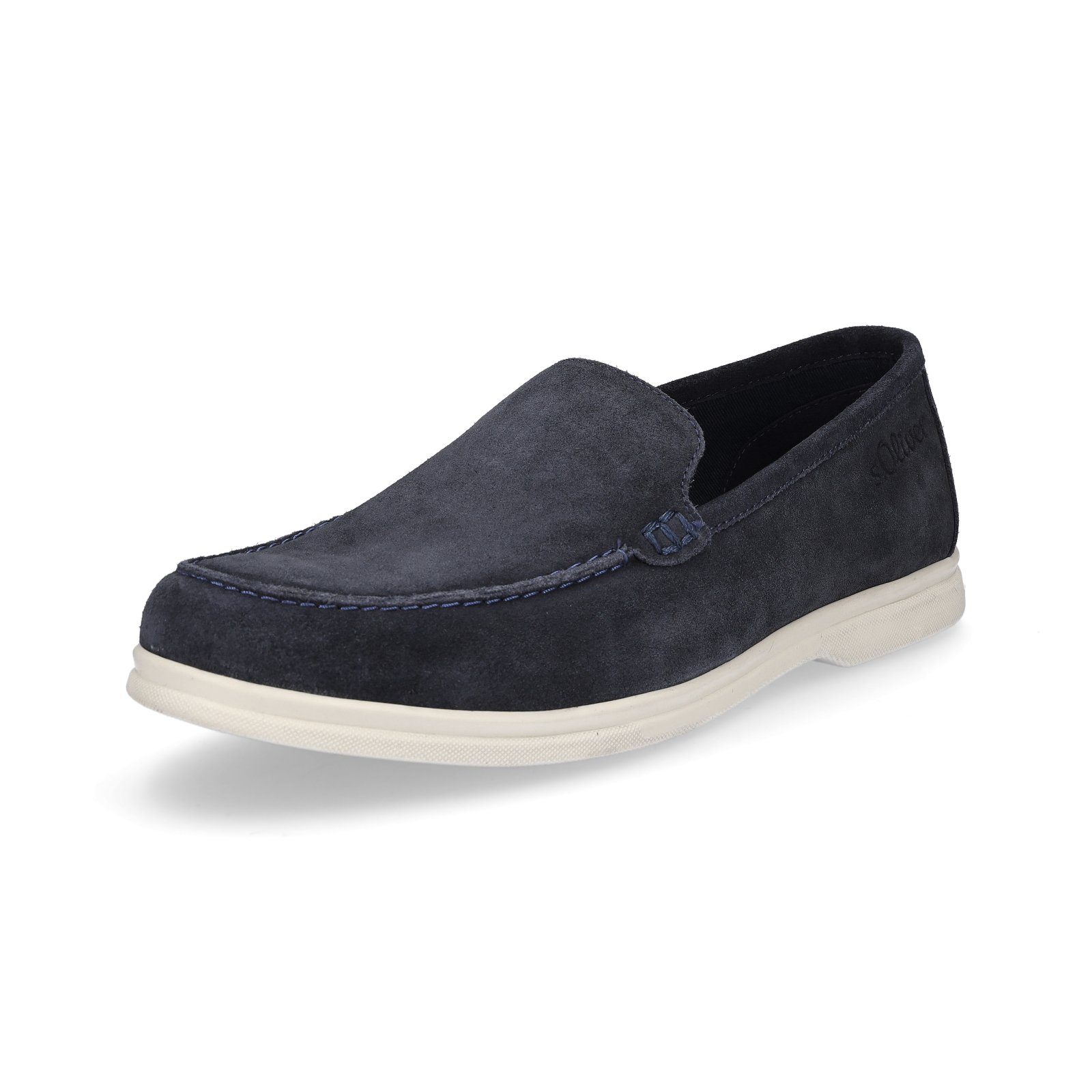 s.Oliver s.Oliver Herren Leder Slipper blau günstig online kaufen