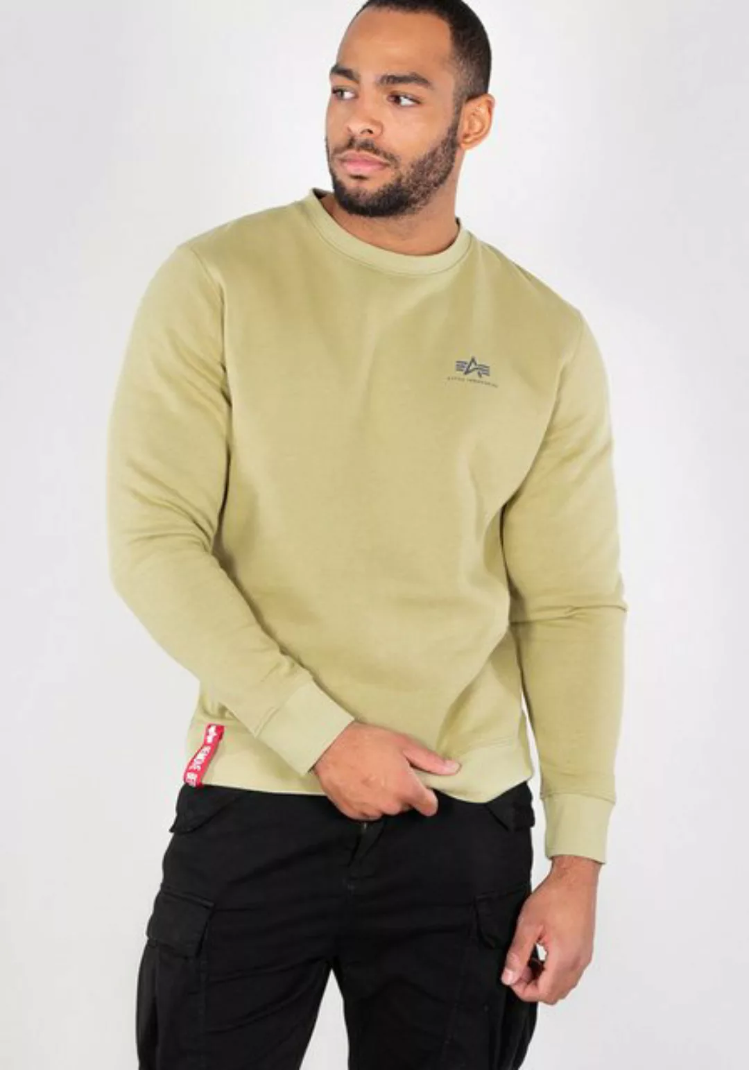 Alpha Industries Sweater "Alpha Industries Men - Sweatshirts Basic Sweater günstig online kaufen