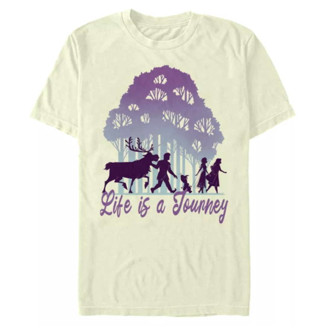 Disney - Eiskönigin - Text Life Journey - Männer T-Shirt günstig online kaufen