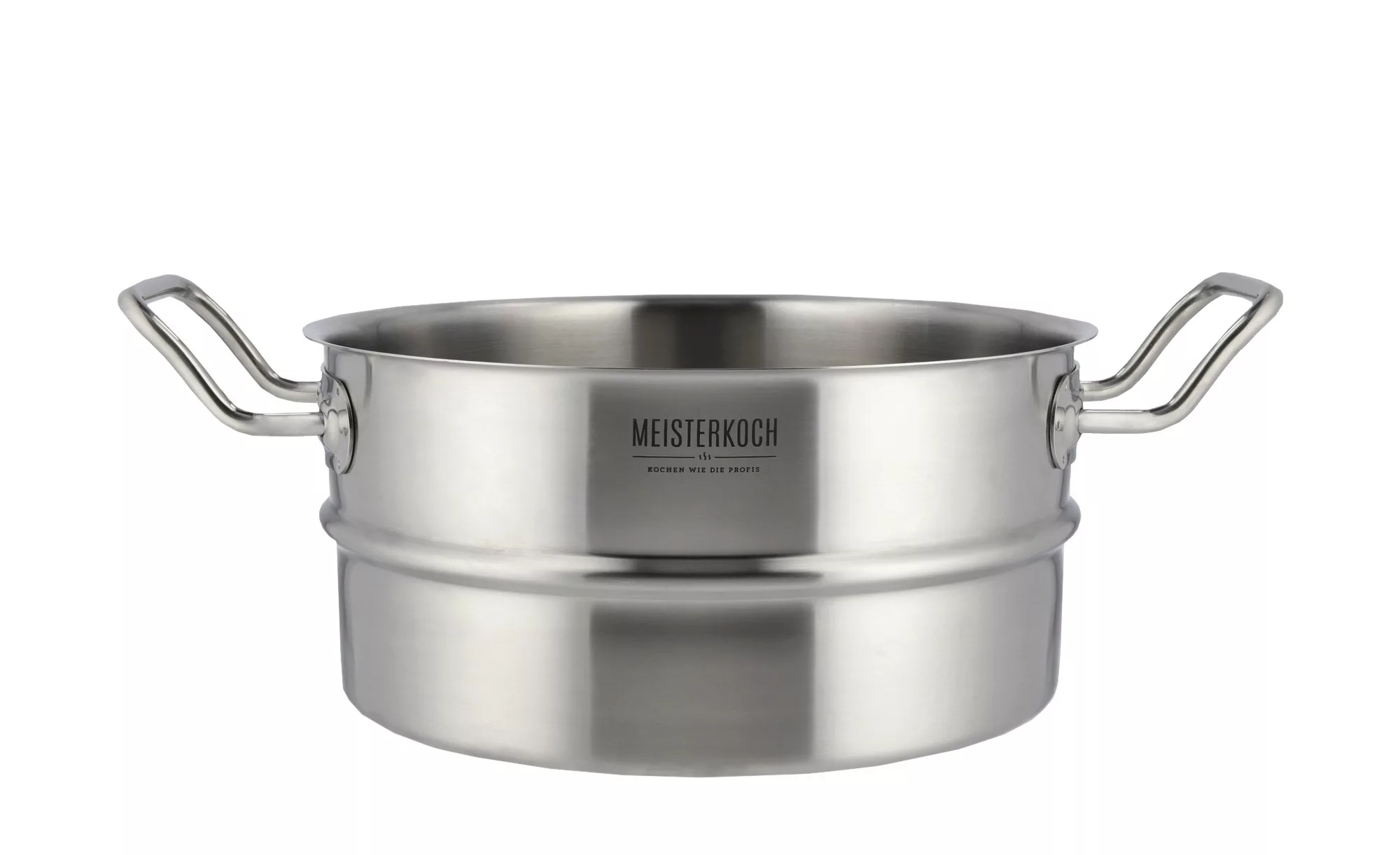 Meisterkoch Dünsteinsatz 24cm  MODUS ¦ silber ¦ Edelstahl ¦ Maße (cm): H: 1 günstig online kaufen