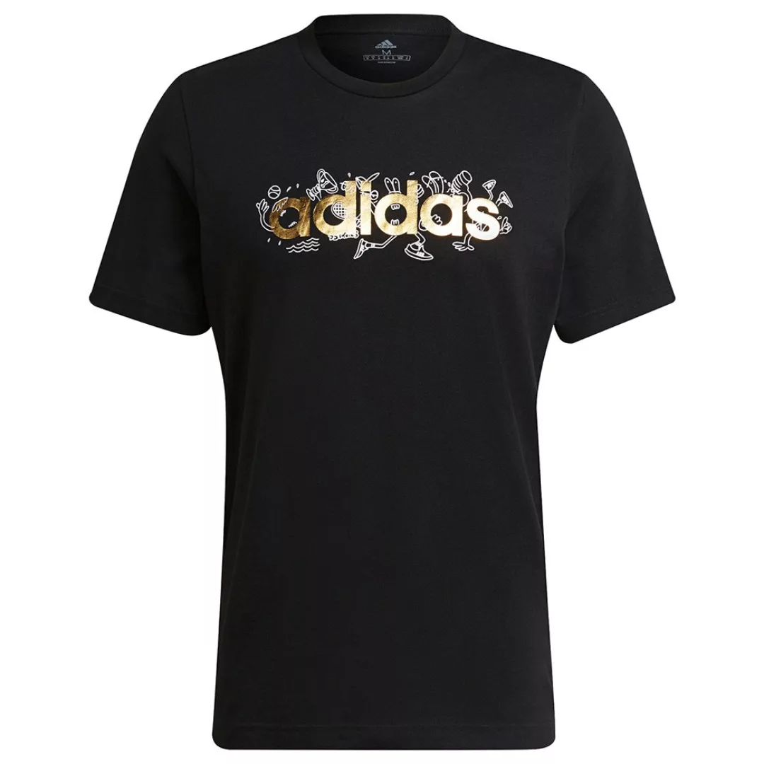 Adidas Ddlbmb Hemd XS Black / Gold Metalic günstig online kaufen