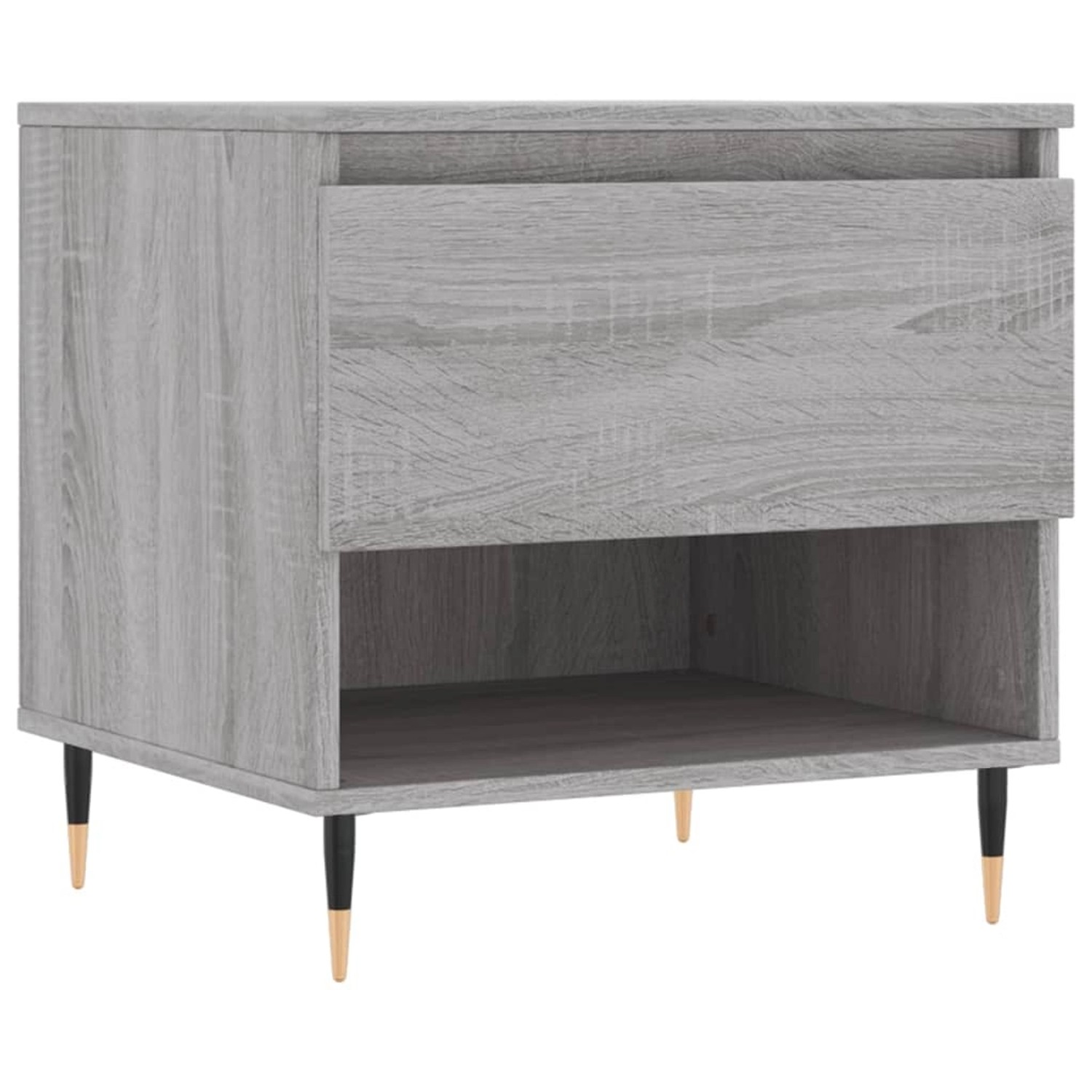 vidaXL Couchtisch Grau Sonoma 50x46x50 cm Holzwerkstoff Modell 1 günstig online kaufen