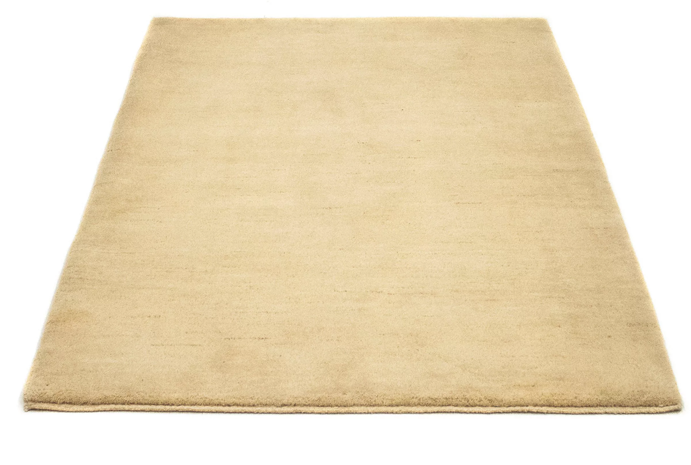 morgenland Wollteppich »Gabbeh - Indus - 160 x 100 cm - beige«, rechteckig, günstig online kaufen