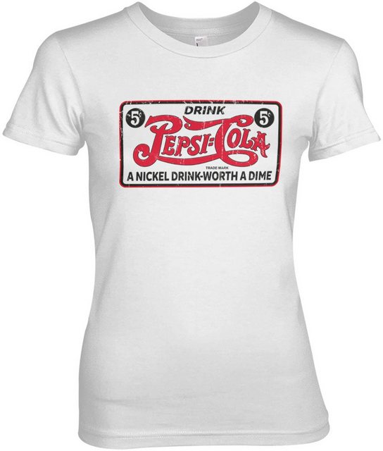 Pepsi Co T-Shirt Vintage Sign Girly Tee günstig online kaufen